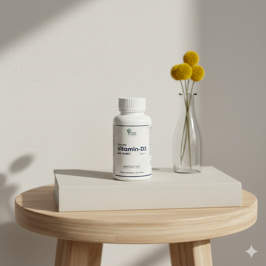 Vitamin D3 with K2 MK7 | Bone Strength & Immune Support