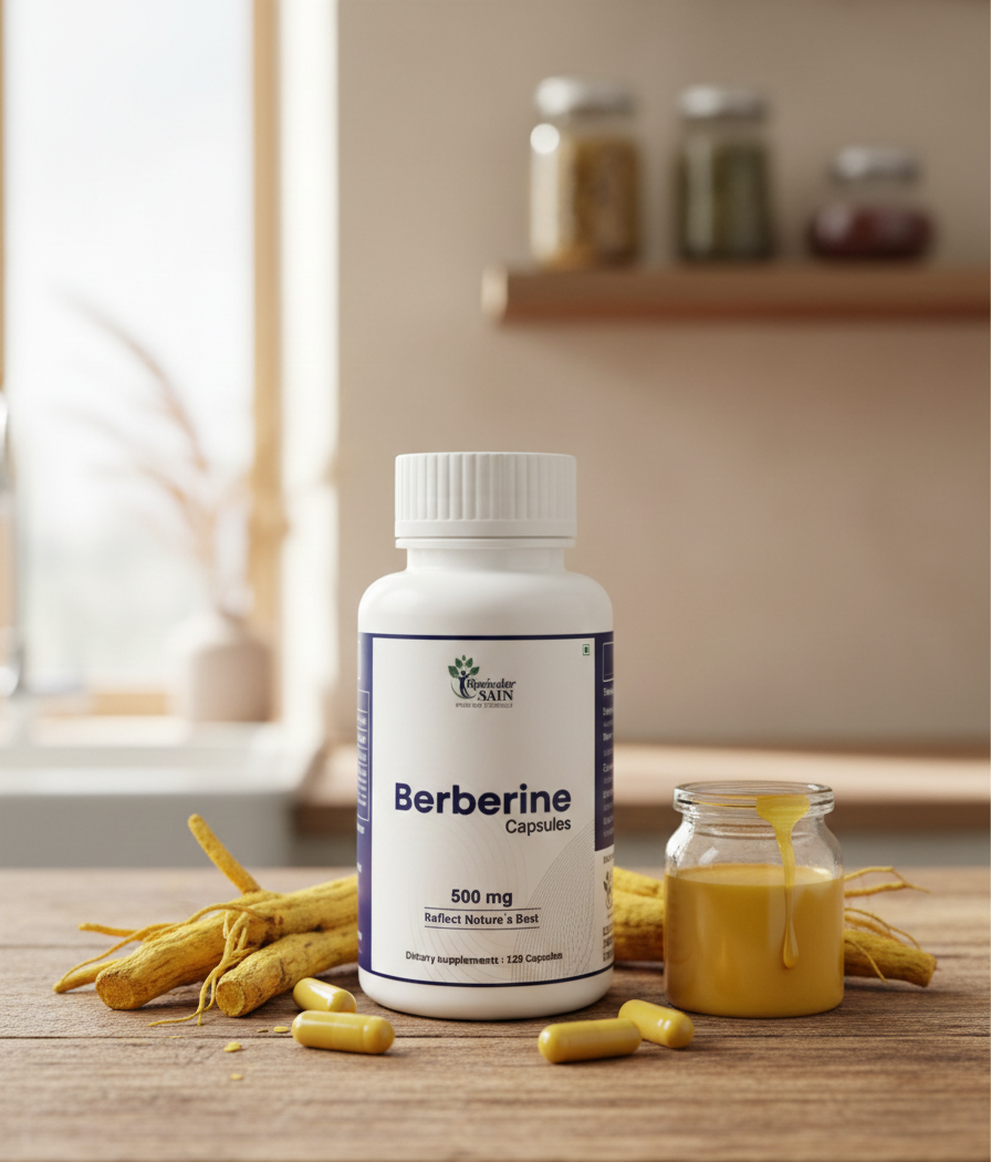 Berberine 500mg Capsules | Blood Sugar & Metabolic Support